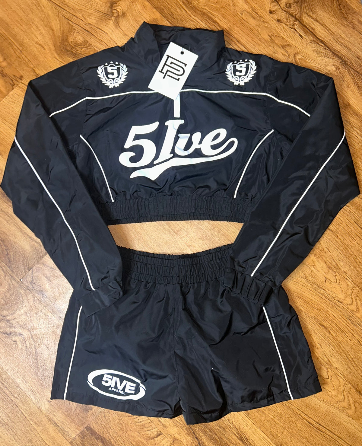 “PRETTY GIRLS LOVE 5IVE” BLACK WOMAN SET